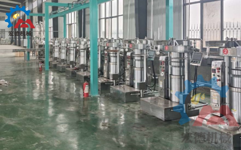 全自動液壓榨油生產(chǎn)線